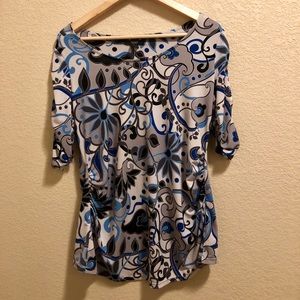 Alfani Blouse with Ruching!